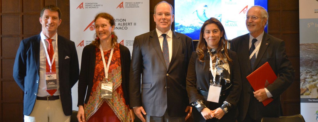 HSH Prince Albert ll of Monaco opening 2nd World Aqua Day